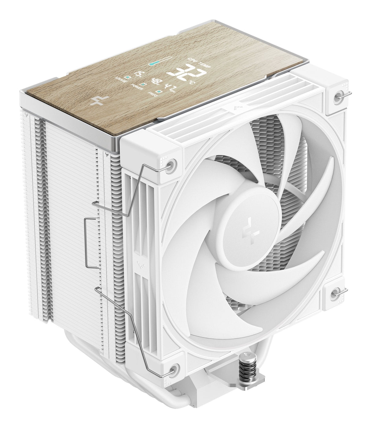 Deepcool Ak700 Digital Wh, Disipador De Cpu Blanco, 120 Mm R-Ak700-Whndmn-Gjd