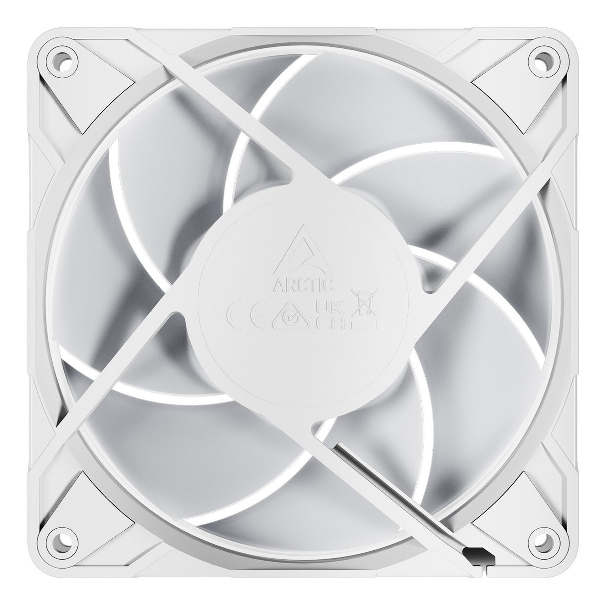 Arctic P12 Pro Pwm A-Rgb (White) - Pack 3 Ventiladores