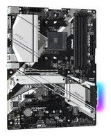 Placa Base Asrock Am4 B550 Pro4,Amd,B550,Atx B550 ,Zócalo Am4, Amd Ryzen, Ddr4-Sdram, Dimm, 2133,2400,2667,2933,3200,3466,3600,3733,3800,3866,4000,4133,4200,4266,4333,4400,4466,4533 Mhz