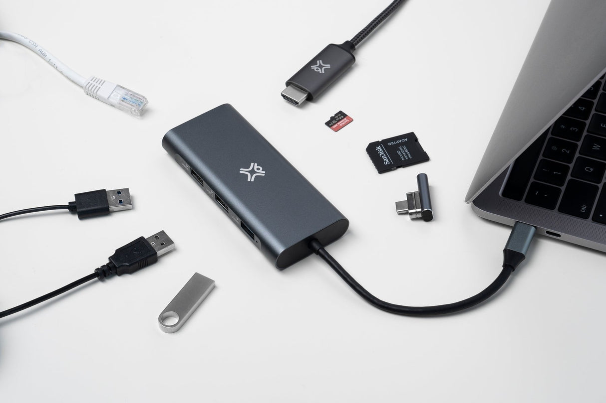 Xwh-Hub8-13 Xtrememac Hub Usb-C 8-Port