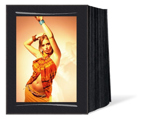 125 Daiber Portafotos 13x18 Infinito, Lino, Negro