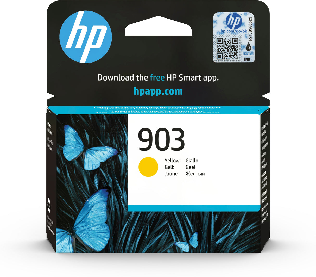 Tinta Original Hp 903 Amarillo