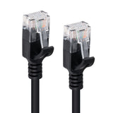 U/Utp Cat6 0.3m Black Slim Unshielded Network Cable,