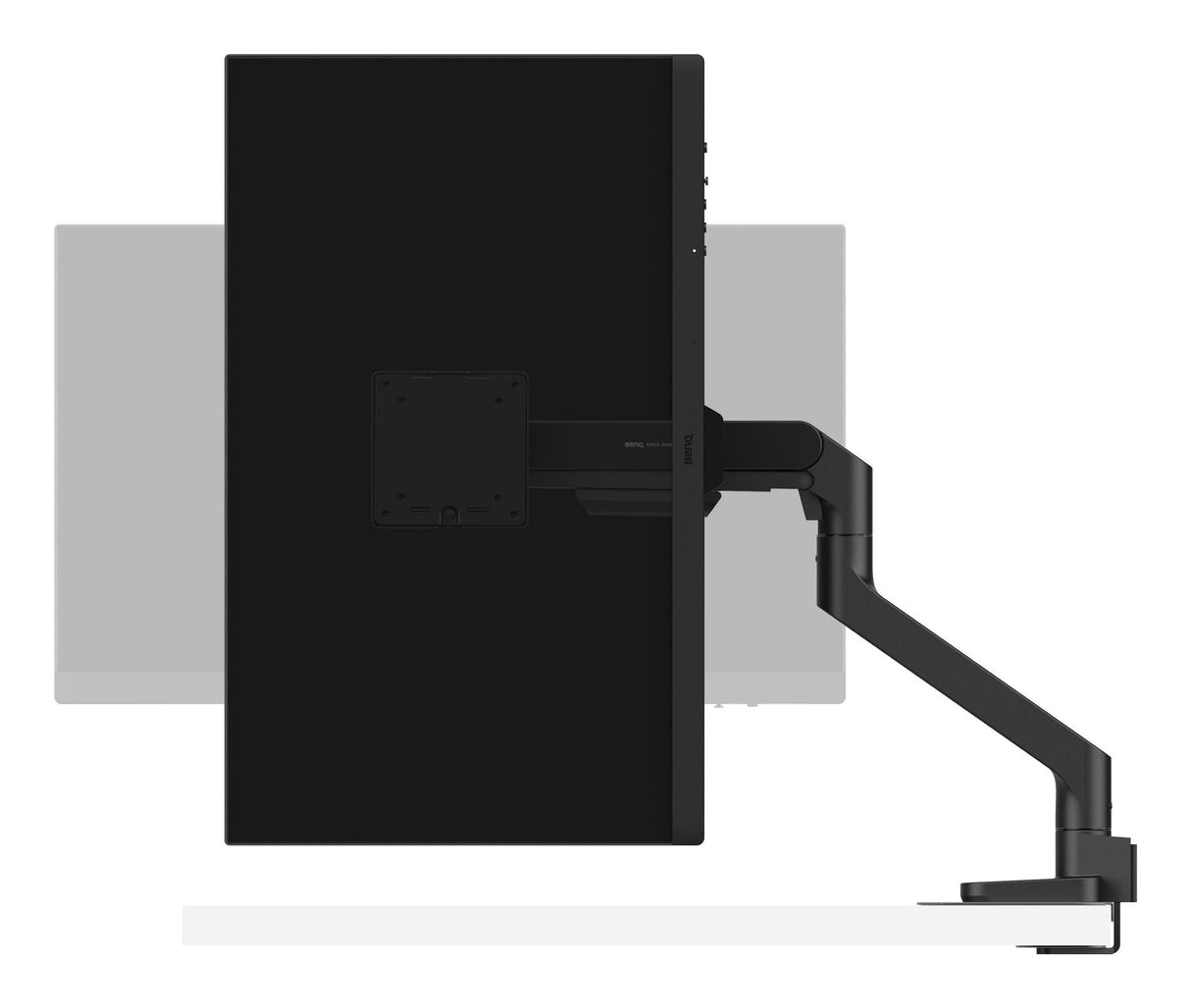 Soporte Benq De Monitor Ergonomico Bsh01 Hasta 45" Hasta 20kg (9h.A39dd.Lbw) Negro