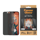 EAN 5711724128110 - PanzerGlass ® Privacy Screen Protector iPhone 15 Plus | Ultra-Wide Fit w. EasyAligner Protector de pantal imagen 2