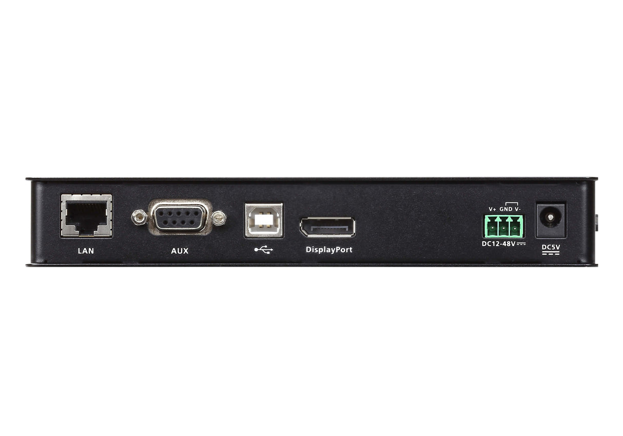 Aten Displayport Slim Kvm Over Ip Transmitter (Ke9900st-Ax-G) Transmisor Compacto De Kvm Displayport A Través De Ip De Una Sola Pantalla, 1920 X 1200, Displayport, Usb, Rj-45