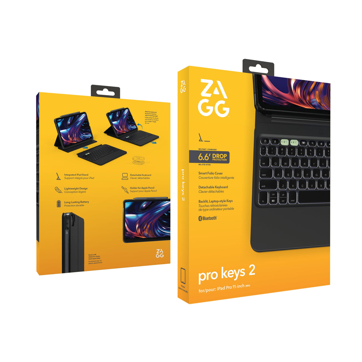 EAN 0840390315076 - ZAGG Pro Keys 2 QWERTZ Alemán Bluetooth Negro imagen 10
