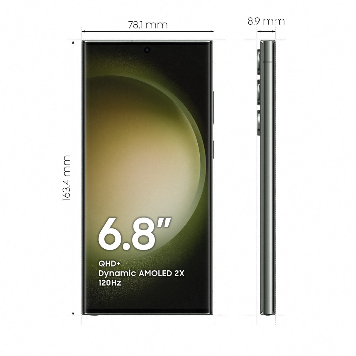 EAN 8806094734362 - Samsung Galaxy S23 Ultra SM-S918B 17,3 cm (6.8") SIM doble Android 13 5G USB Tipo C 8 GB 256 GB 5000 mAh  imagen 3