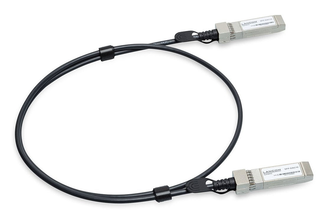 EAN 4044144601941 - LANCOM SFP-DAC10-1m (Bulk 8) Cable de fibra óptica e InfiniBand Negro, Acero imagen 1
