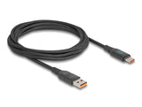 Delock Usb 2.0 Cable De Carga Usb Tipo-C + Usb Typ-A Macho A 2m