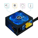 Tooq Xge Ii Fuente De Alimentacion Gaming 800w Atx 2.3 12v - Pfc Activo - Certificacion 80 Plus Bronze - Ventilador