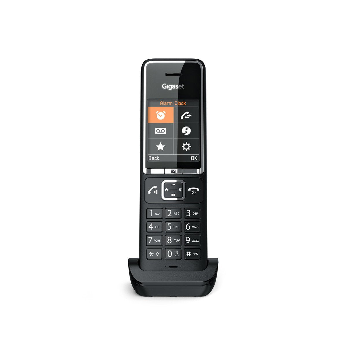 Telefono Gigaset C550hx Inalambrico Dect Negro Identificador Llamadas Manos Libres Tantalla Tft 2.2"