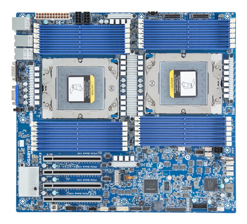 Gigabyte Placa Base Mz73-Lm0 Amd Epyc E-Atx Socket Sp5 Single Rev 1.0