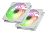 Scythe Mugen 6 Dual Fan White Argb Edition, Disipador De Cpu Blanco, 120 Mm Scmg-6000dwr