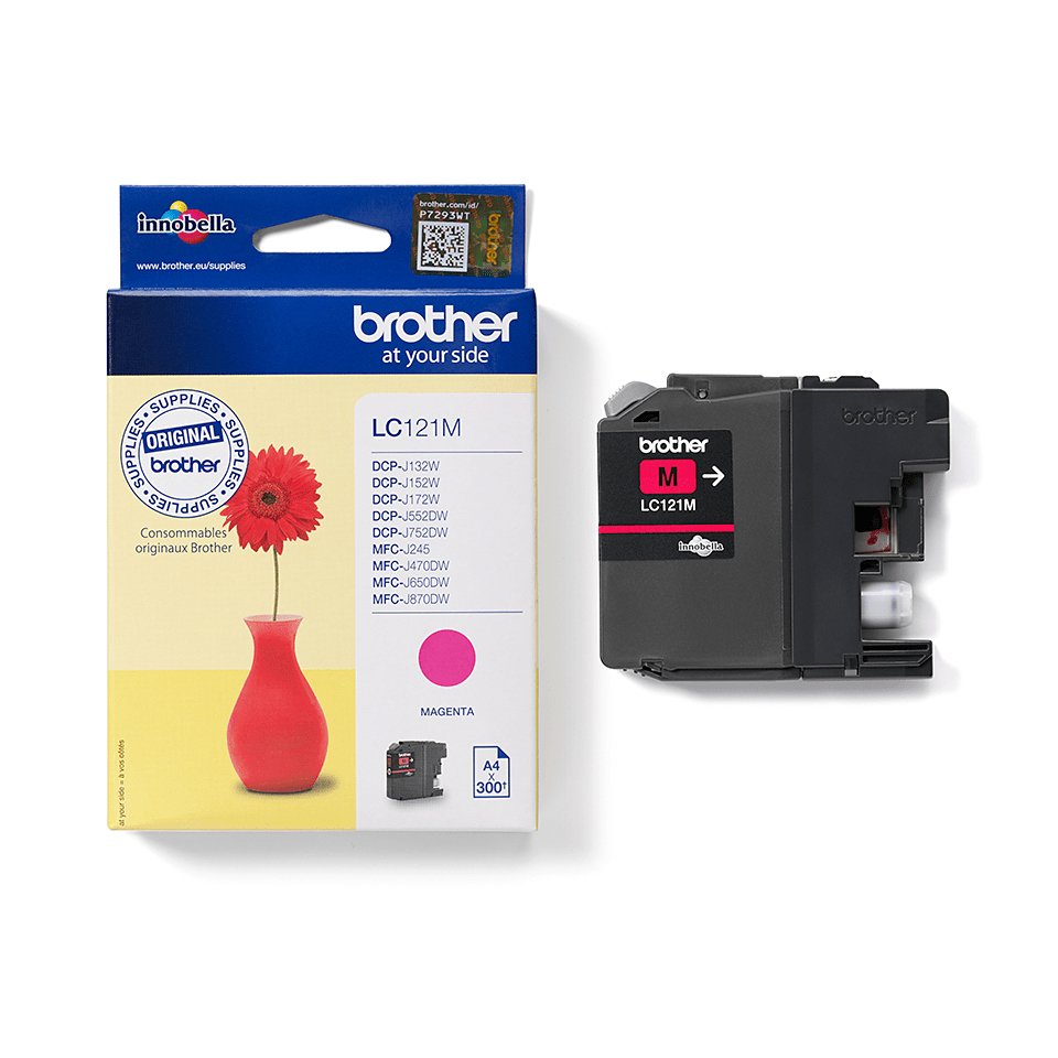 EAN 4977766723206 - Brother LC121M cartucho de tinta 1 pieza(s) Original Magenta imagen 4