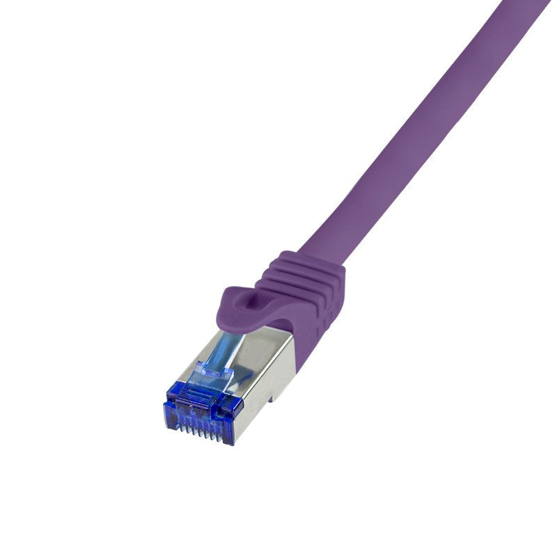 Logilink Cable De Red Ultraflex, Cat.6a, S Ftp, Violetaat, 1,5 M