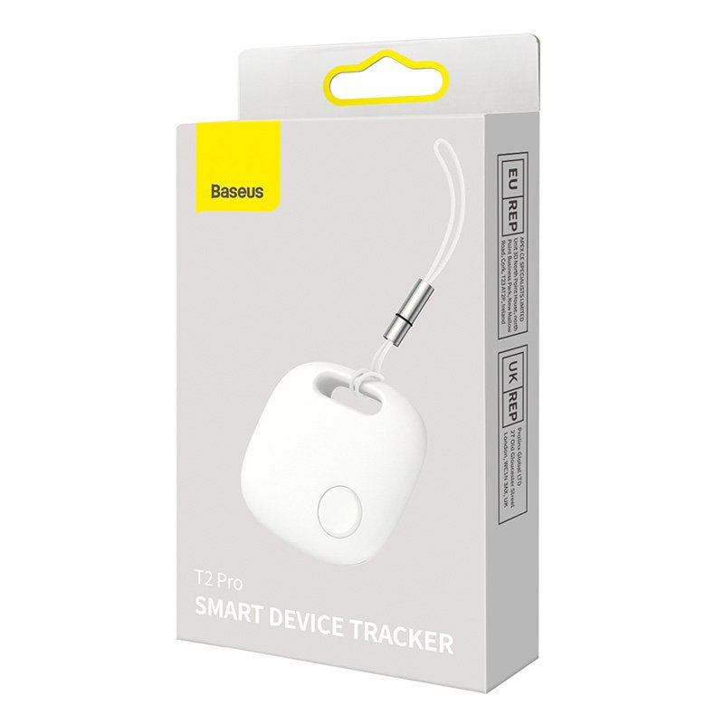Baseus Home Intelligent T2 Pro Keychain Wireless Key And Other Object Finder Bt 5.0 White (Fmtp000002)