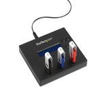 EAN 0065030849944 - StarTech.com USBDUP12 duplicador de datos y soporte Duplicador de pendrives Azul 2 copias imagen 4