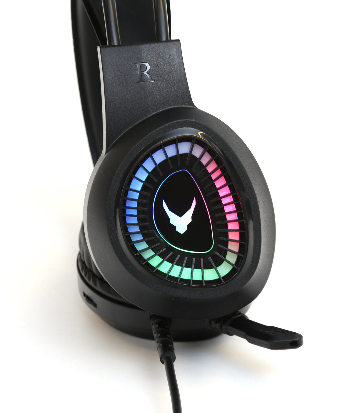 Omega Varr Casco Pro-Gaming Luz Led Cancelacion Ruido Mic Vh8010l Usb