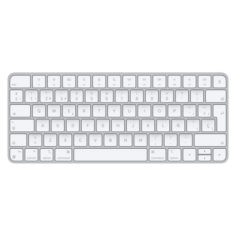 EAN 0194252543443 - Apple Magic teclado Universal USB + Bluetooth Español Aluminio, Blanco imagen 1