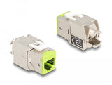 Delock 87896 Módulo Keystone Rj45 Hembra A Lsa Cat.6a Montaje Sin Herramientas Colores Surtidos Juego 8 Piezas