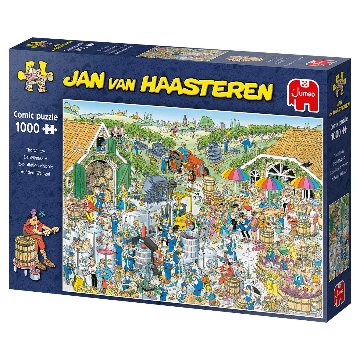 Jan Van Haasteren - The Winery,  1000 Piece Puzzle (19095)