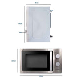 EAN 8426156017501 - Grunkel MWG-20INOX microondas Acero inoxidable Solo microondas Encimera 20 L 700 W imagen 5