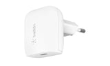 Belkin Charger Usb-C 20w Power Delivery, White Wca003vfwh