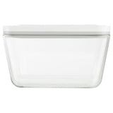 Taper Zwilling Vakuumbox, L Borosilikatglas Blanco Premium