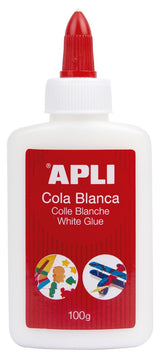 Apli Cola Líquida Bote Con Aplicador 100gr Blanco