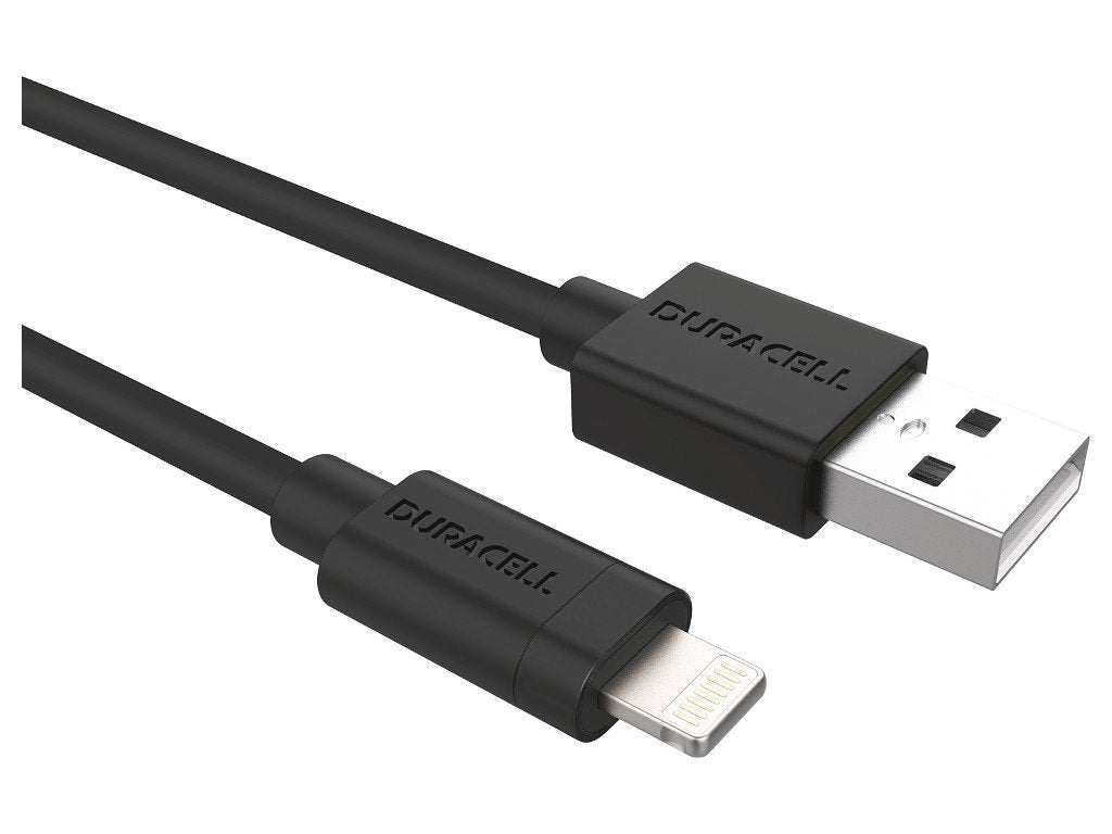 EAN 5055190170038 - Duracell USB5022A cable USB 2.0 2 m USB A Lightning Negro imagen 2