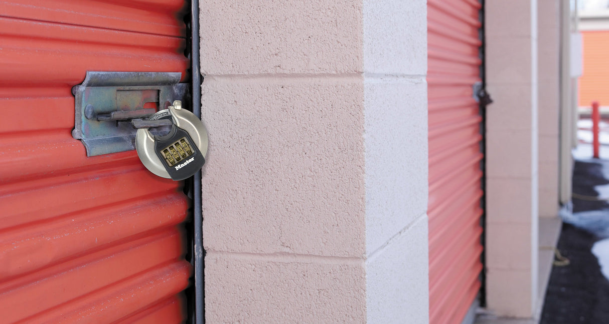 Master Lock Disc Combination Lock Stainless Steel M40eurdnum