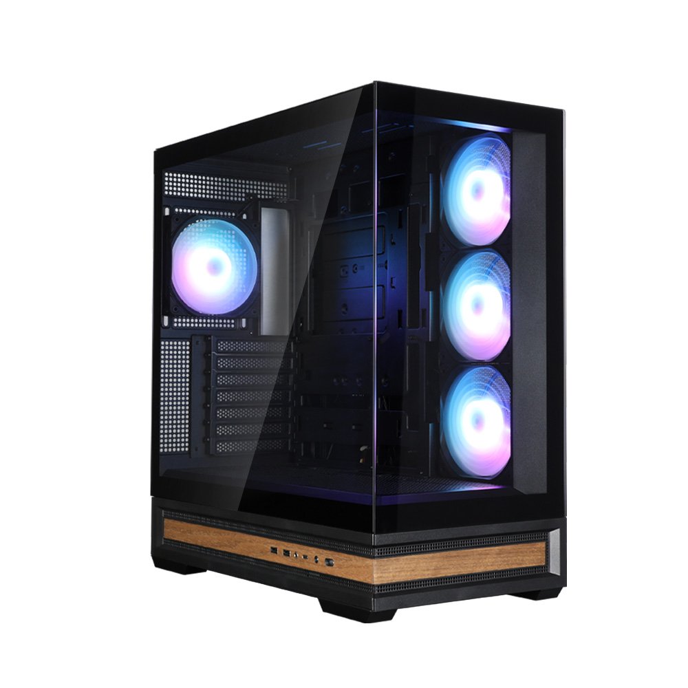 Caja Pc Zalman P40 Namu Atx 4 Xvent 120mm Argb 2xusb 3.0 Negro S/N Fuente