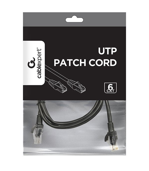 EAN 8716309126977 - Gembird PP6U-1.5M/BK cable de red Negro 1,5 m Cat6 U/UTP (UTP) imagen 5