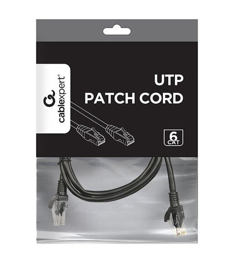 EAN 8716309126977 - Gembird PP6U-1.5M/BK cable de red Negro 1,5 m Cat6 U/UTP (UTP) imagen 5
