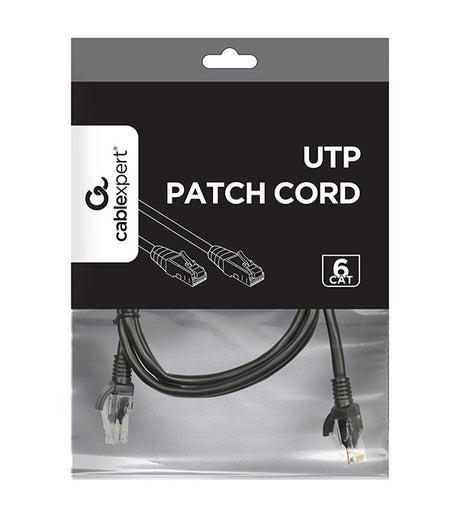 EAN 8716309093293 - Gembird PP6U-1M cable de red Negro Cat6 U/UTP (UTP) imagen 4