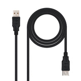 EAN 8433281002999 - Nanocable 10.01.0204-BK cable USB USB 2.0 3 m USB A imagen 1
