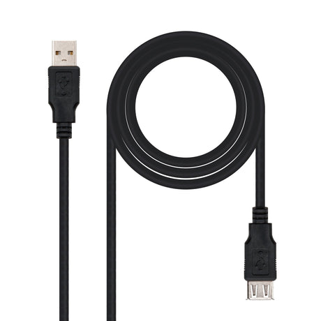 EAN 8433281002999 - Nanocable 10.01.0204-BK cable USB USB 2.0 3 m USB A imagen 1