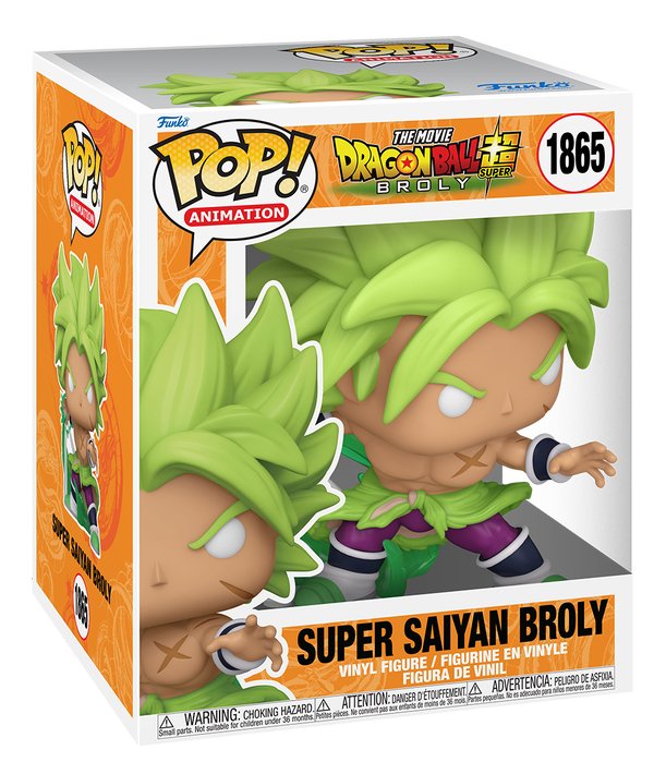 Funko Pop Oversized Dragon Ball Broly Super Saiyan Broly