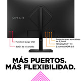 EAN 0197029617989 - OMEN by HP 31.5 inch QHD 165Hz Gaming Monitor - OMEN 32q pantalla para PC 80 cm (31.5") 2560 x 1440 Pixel imagen 8
