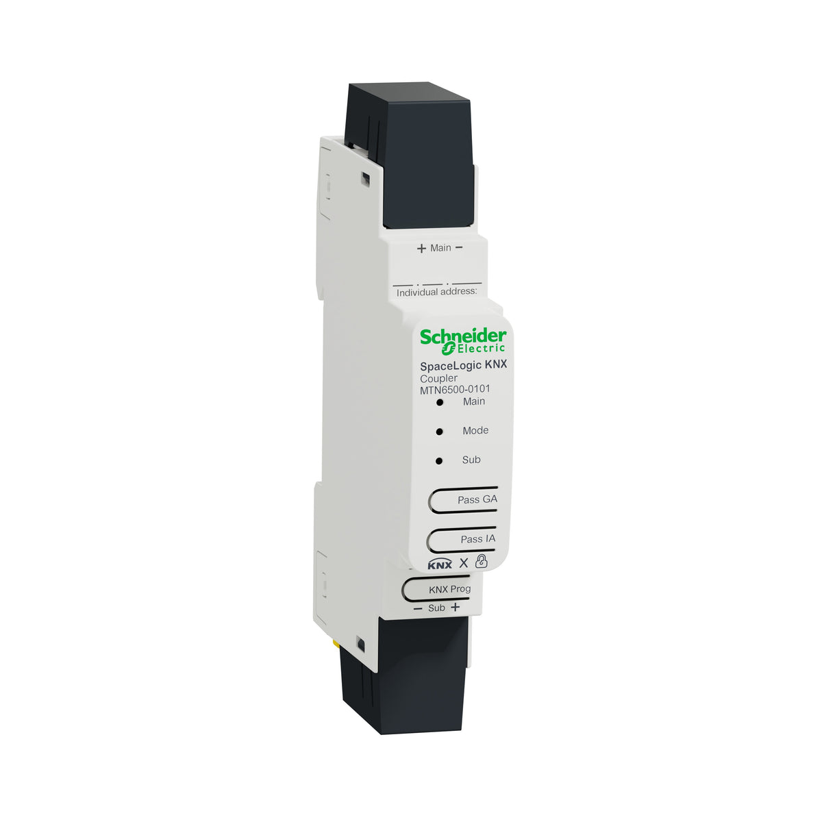 Schneider Electric Spacelogic Knx-Acoplador Carril Din Mtn6500-0101