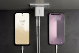 Intenso 2x Usb-A Adaptador Blanco