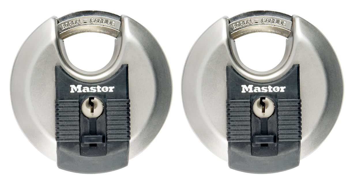 Masterlock Excell M40eurt Set 2 Ks Diskových Visacích Zámku