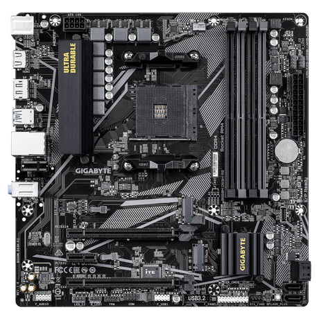 EAN 4719331870454 - GIGABYTE B550M DS3H R2 placa base AMD B550 Zócalo AM4 micro ATX imagen 2