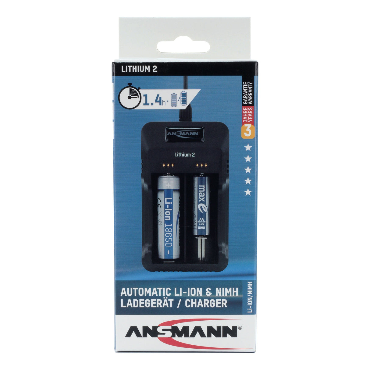 Ansmann 1001-0050 Cargador De Pilas Aa / Aaa