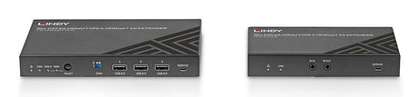 EAN 4002888383462 - Lindy 38346 extensor audio/video Transmisor y receptor de señales AV Negro imagen 3