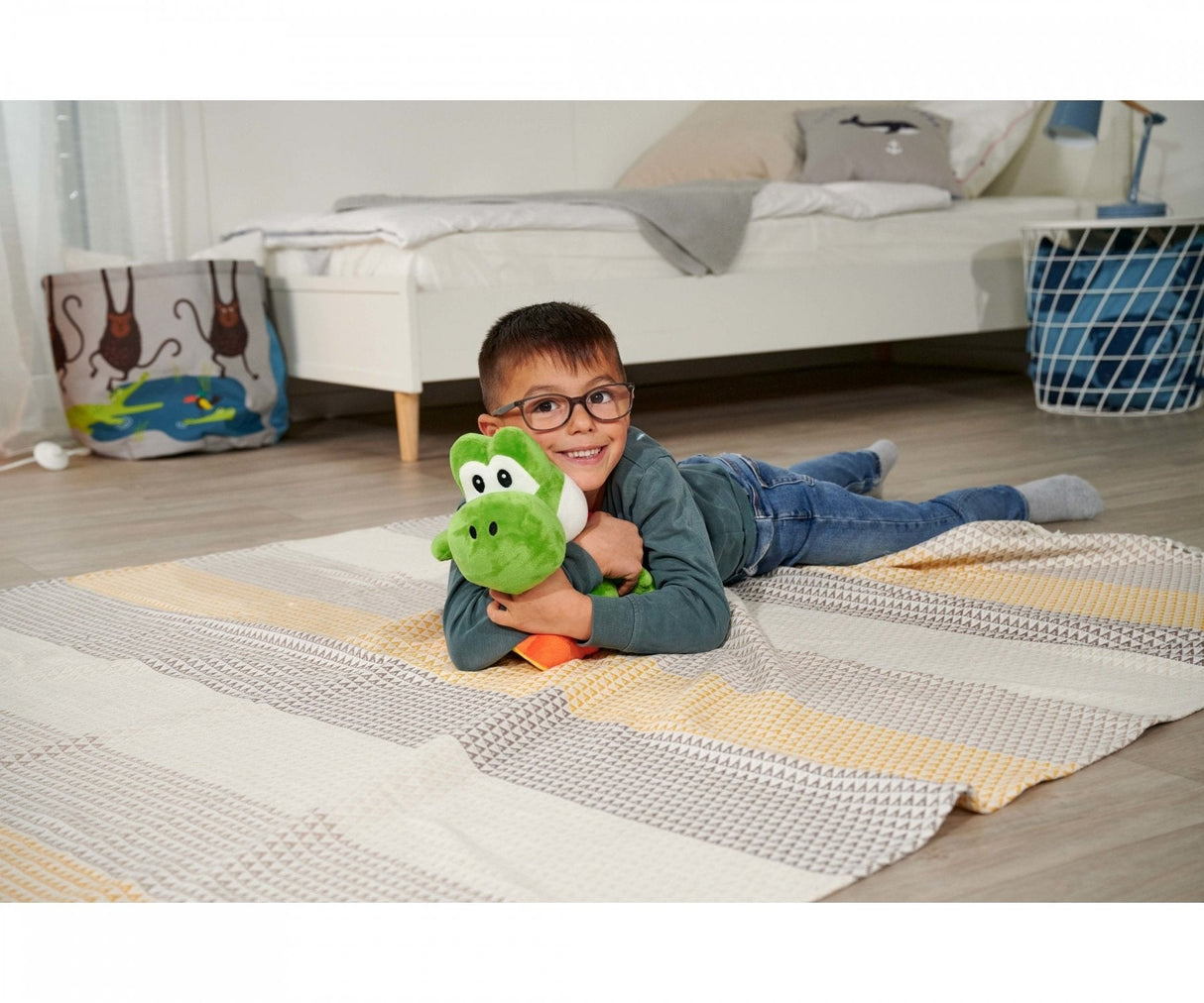 Peluche  Simba Super Mario, Yoshi, Verde/Marrón, 30 Cm 109231012