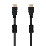 Nanocable Cable Hdmi V1.4 Con Ferrita Macho A Hdmi V1.4 Con Ferrita Macho 3m - Alta Velocidad - Negro