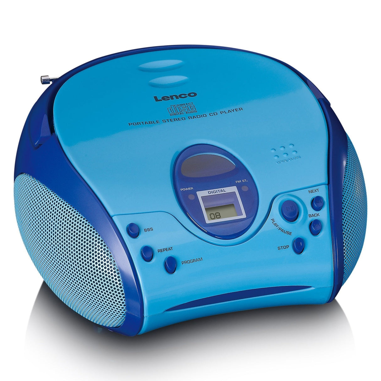 Radio Lenco Scd-24niños Azul