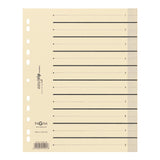 Separadores Pagna A4 Easy Rip Beige Pack De 100 Piezas